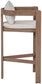Newport - Water Resistant Fabric Upholstered Outdoor Patio Bar Stool