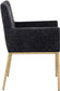 Reeves - Dining Chair With Gold Legs (Set of 2)