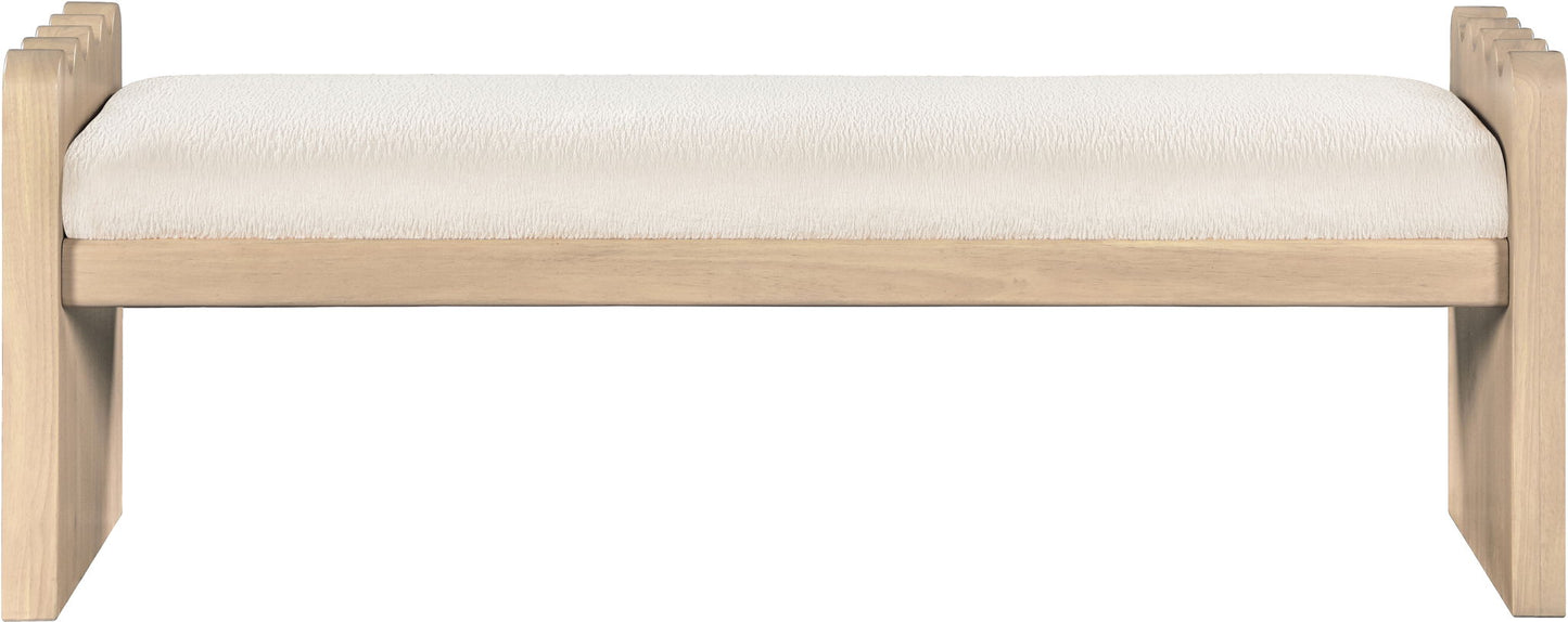 Sonia - Bench With Natural Base