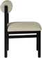 Roundhill - Faux Leather Dining Chair (Set of 2) - Black Frame