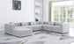 Cube - Linen 7 Piece Modular Sectional
