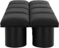 Pavilion - 8 Piece Modular Bench With Black Base