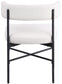 Rivage - Durable Dining Chair With Black Frame (Set of 2)