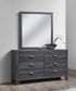 B519 - Dresser - Dark Gray