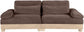 Turin - Chenille Fabric Upholstered Modular Sectional - Brown