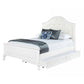 Jesse - 4 Piece Full Panel With Trundle Bedroom Set - White