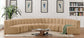 Arc - Velvet 8 Piece U-Shaped Modular Sofa