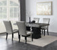 D137 - Dining Room Set With Faux Leather Chairs