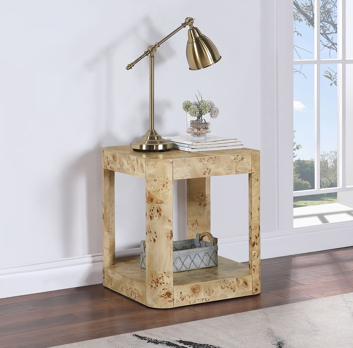 Reeves - Burl Wood Table