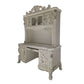 Dresden - Computer Desk & Hutch - Bone White