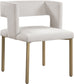Caleb - Dining Chair with Gold Legs (Set of 2)