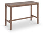 Newport - Acacia Wood Outdoor Patio Bar Table