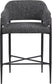 Dame - Fabric Upholstered Counter Stool (Set of 2)