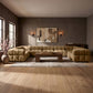 Orin - Velvet Performance Fabric Upholstered 9 Piece Sectional