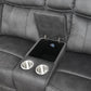 U91 - 3 Piece Reclining Sectional - Gray