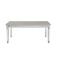 Varian - Dining Table - Mirrored & Antique Platinum