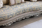 U197 - Traditional Loveseat - Brown