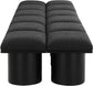 Pavilion - 12 Piece Modular Bench With Black Base