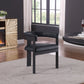 Romeo - Faux Leather Dining Chair With Black Base (Set of 2)