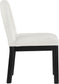 Conrad - Linen Dining Chair With Black Legs