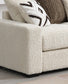 U328 - 4 Piece Sectional (1 LAF Loveseat 1 Armless Chair, 1 Wedge, 1 RAF Loveseat) - Beige