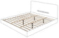 Vaughn - Chenille Bed With Black Base