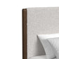 Brisbane - Upholstered Bed With Boucle And LED
