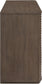 Morino - Oak Veneer And Solid Wood Dresser - Brown