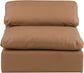 Comfy - Faux Leather Armless Chair