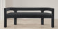 Athena - Boucle Fabric Bench