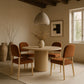 Varinelle - Velvet Dining Chair (Set of 2) - Natural Frame