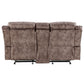 Zubaida - Loveseat w/USB Dock & Console (Glider & Motion)