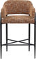 Dame - Fabric Upholstered Counter Stool (Set of 2)