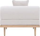 Laguna - Resilient Water Resistant Fabric Upholstered Outdoor Patio Modular Armless Chair