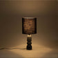 Paros - Base And Linen Textured Fabric Shade Table Lamp