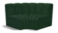 Arc - Boucle Fabric 2 Piece Modular Sofa