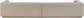 Modari - Sectional - Beige