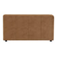 Zoey - Modular - Armless Chair - Chocolate Suede