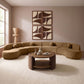 Avra - 189" Velvet Performance Fabric Upholstered Sectional