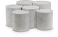Dimple - 20" 6 Piece Modular Coffee Table - Terazzo Finish
