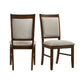 Portage - Dining Chair (Set of 2) - Brown / Beige