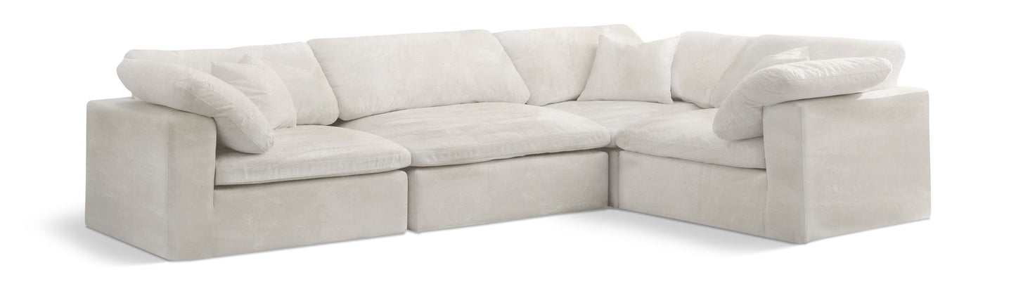 Cozy - 4 Piece Modular Corner Sectional