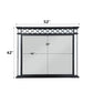 Varian II - Mirror - Mirrored, Black & Sliver