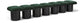 Pavilion - 7 Piece Modular Bench With Black Base
