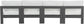 Nizuc - Outdoor Patio 4 Seat Armless Modular Sofa With Gray Frame
