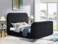 B540 - King Bed With Fireplace, TV Mount & Bluetooth Speaker & USB