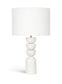 Opus - Linen Textured Fabric And Brass Table Lamp