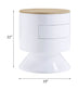 Otith - Accent Table - White High Gloss