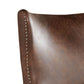 Kori - (724) Chair With Chrome Nails - Sierra Toffee