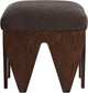 Altair - Fabric Bench - Dark Brown Base